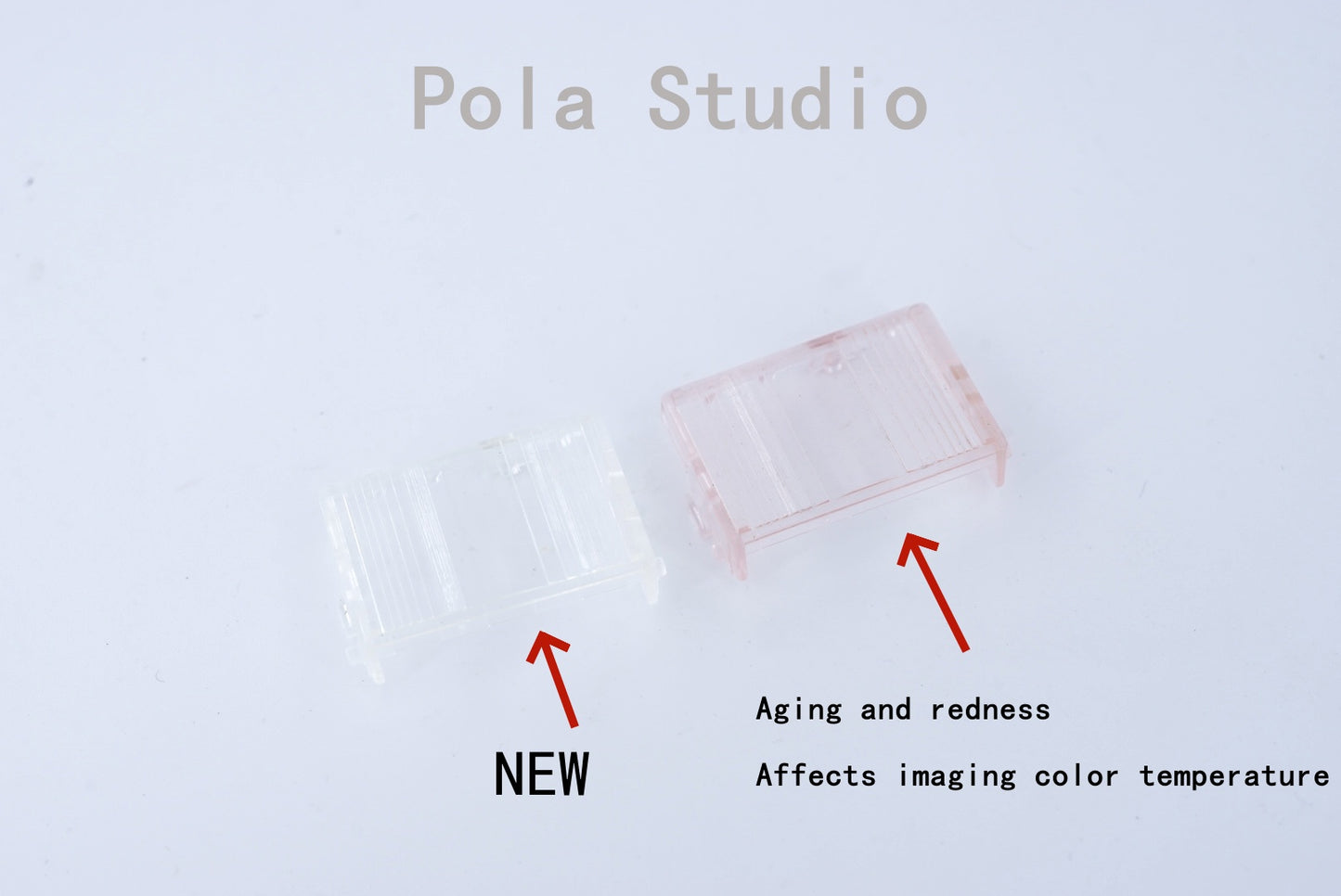Polaroid SLR680/690 Flash diffused lampshade Transparent parts repair and replacement