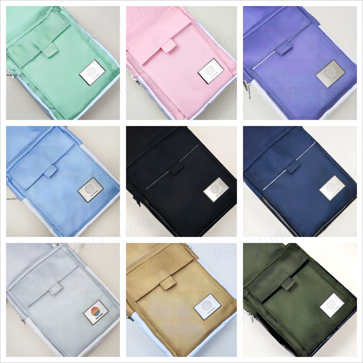 PolaStudio*Polaroid SX70/ALPHA/SONAR/680/690 MINT670 CAMERA BAG COLORFUL