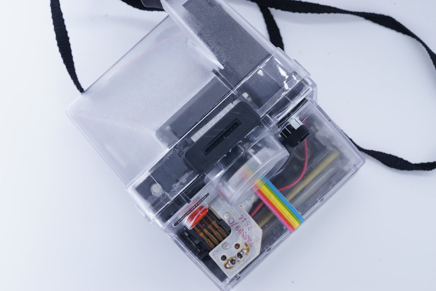 Polaroid SX70 RAINBOW TRANSPARENT CAMERA ONESTEP