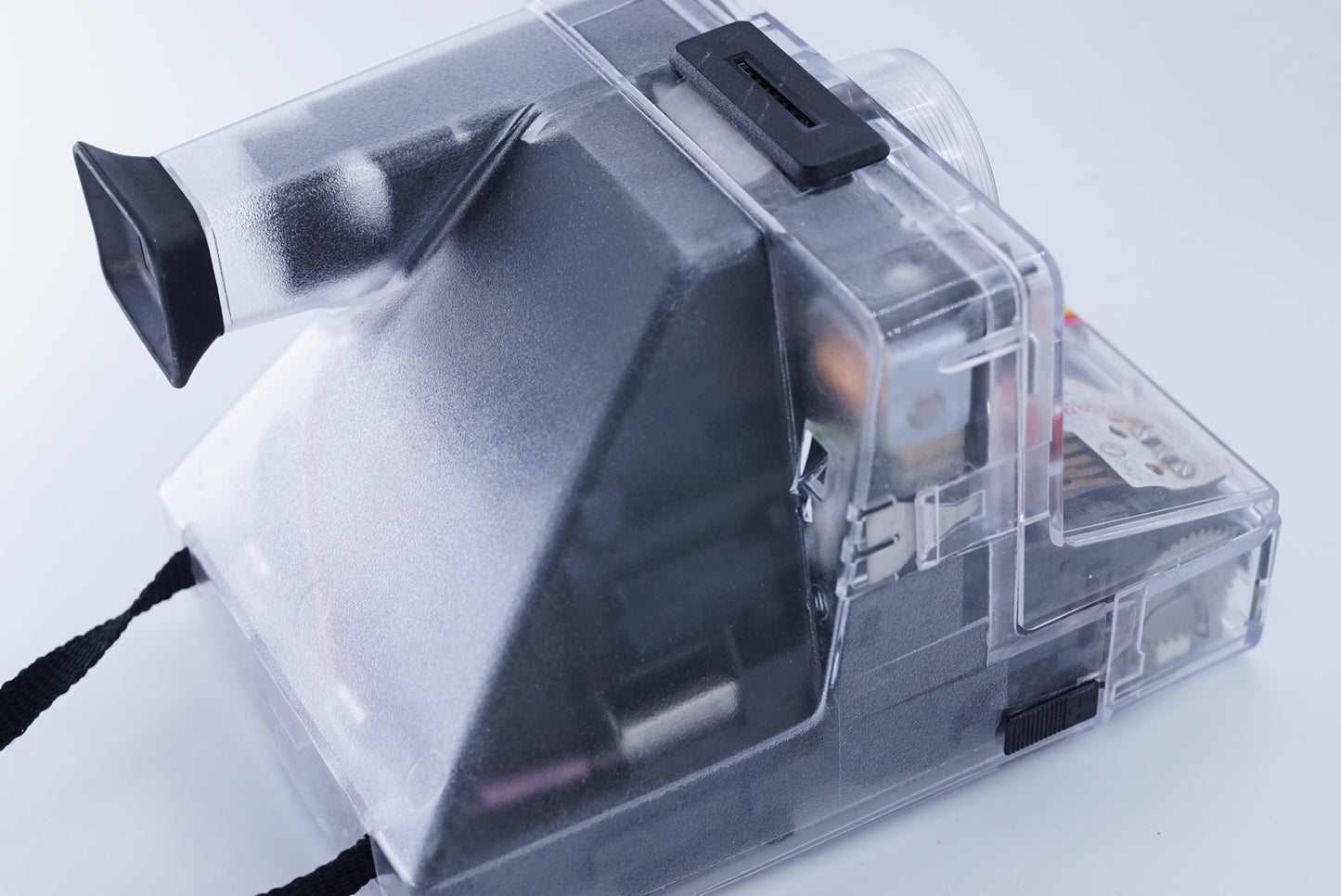 Polaroid SX70 RAINBOW TRANSPARENT CAMERA ONESTEP