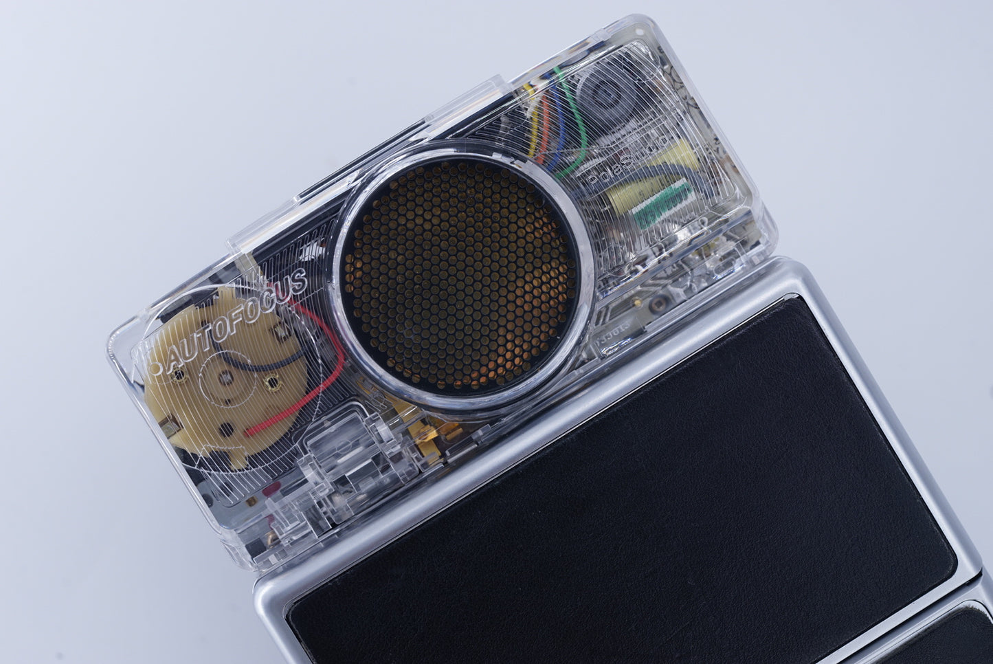 NEW PCB*Polaroid SX 70 Sonar Camera CLEAR HOUSING transparent COVER POWER KIT S