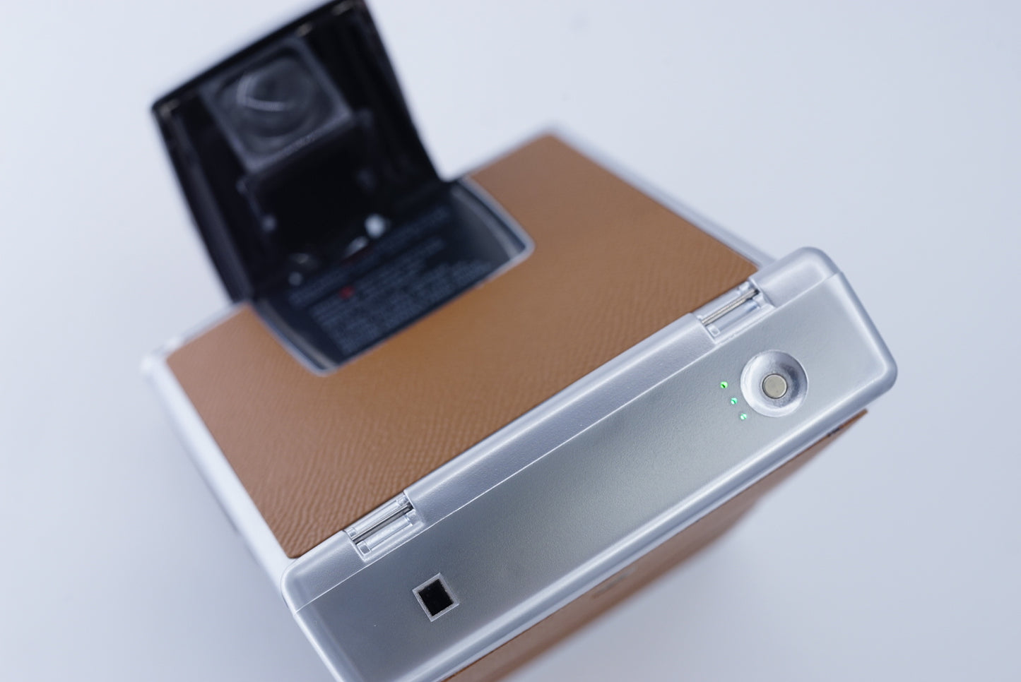 NEW PCB*Polaroid SX 70 Sonar Camera BROWN CLEAR HOUSING transparent COVER POWER KIT S