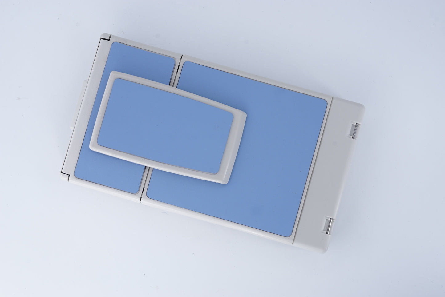 Polaroid Sx70 MODEL 2 WIHITE ivory camera S Power kit*SKY BLUE