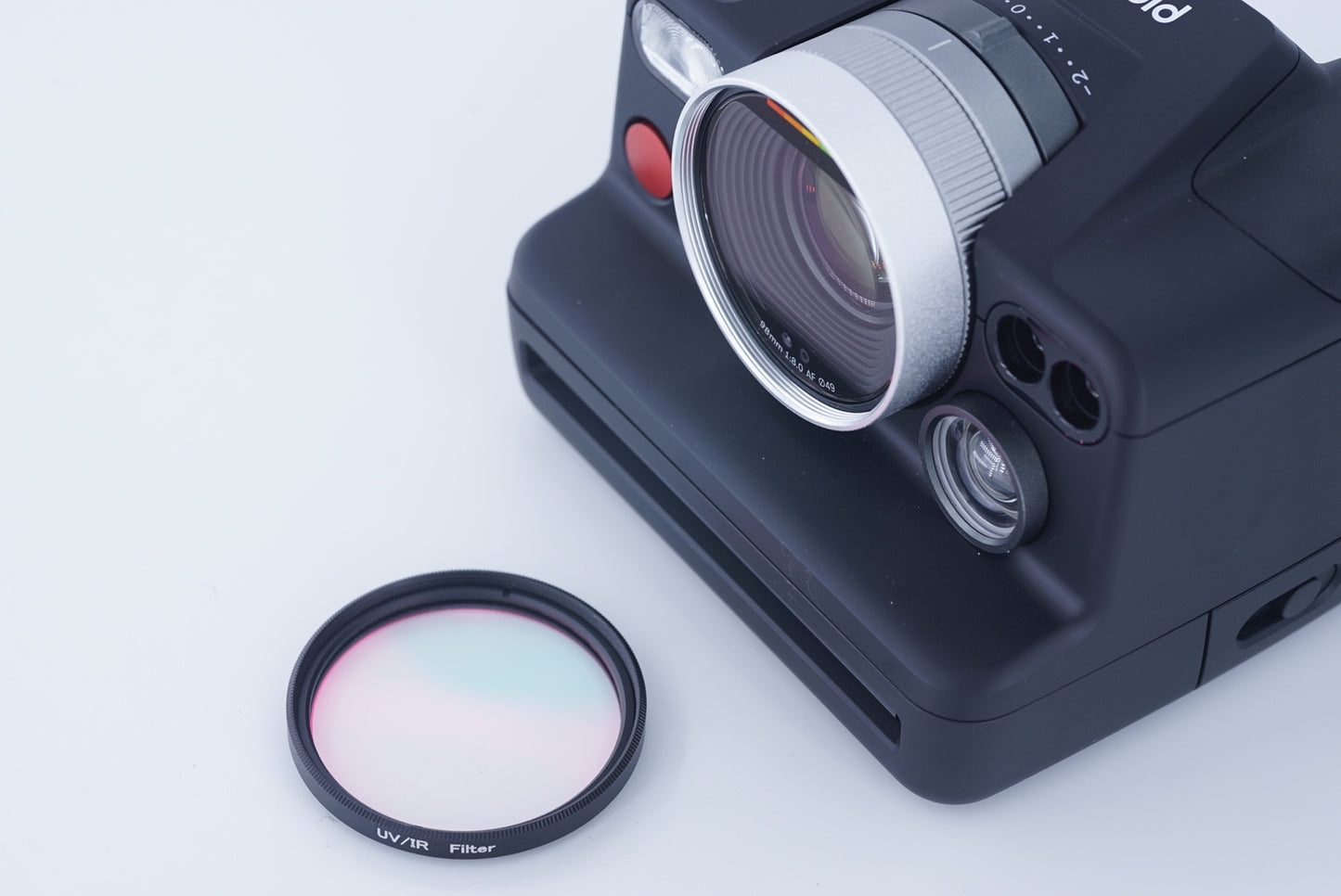 POLAROID I-2 i2 CAMERA LENS CAP & UVIR FILTER /EYE CAP/FALSH HOT SHOE ACCESSTORY