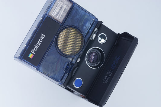 Polaroid SLR680 SE CAMERA SEABLUE AND POWER KIT S