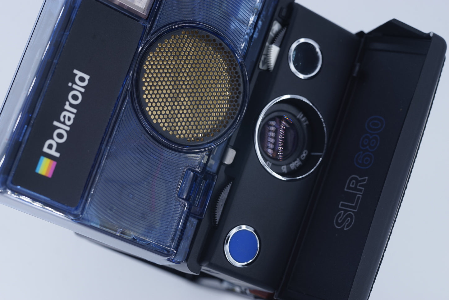 Polaroid SLR680 SE CAMERA SEABLUE AND POWER KIT S