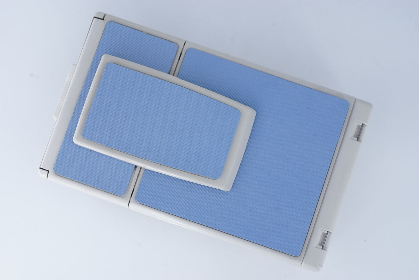 Polaroid sx70/sonar/680/690 camera skin Replacement Cover-Genuine Leather SKY BLUE