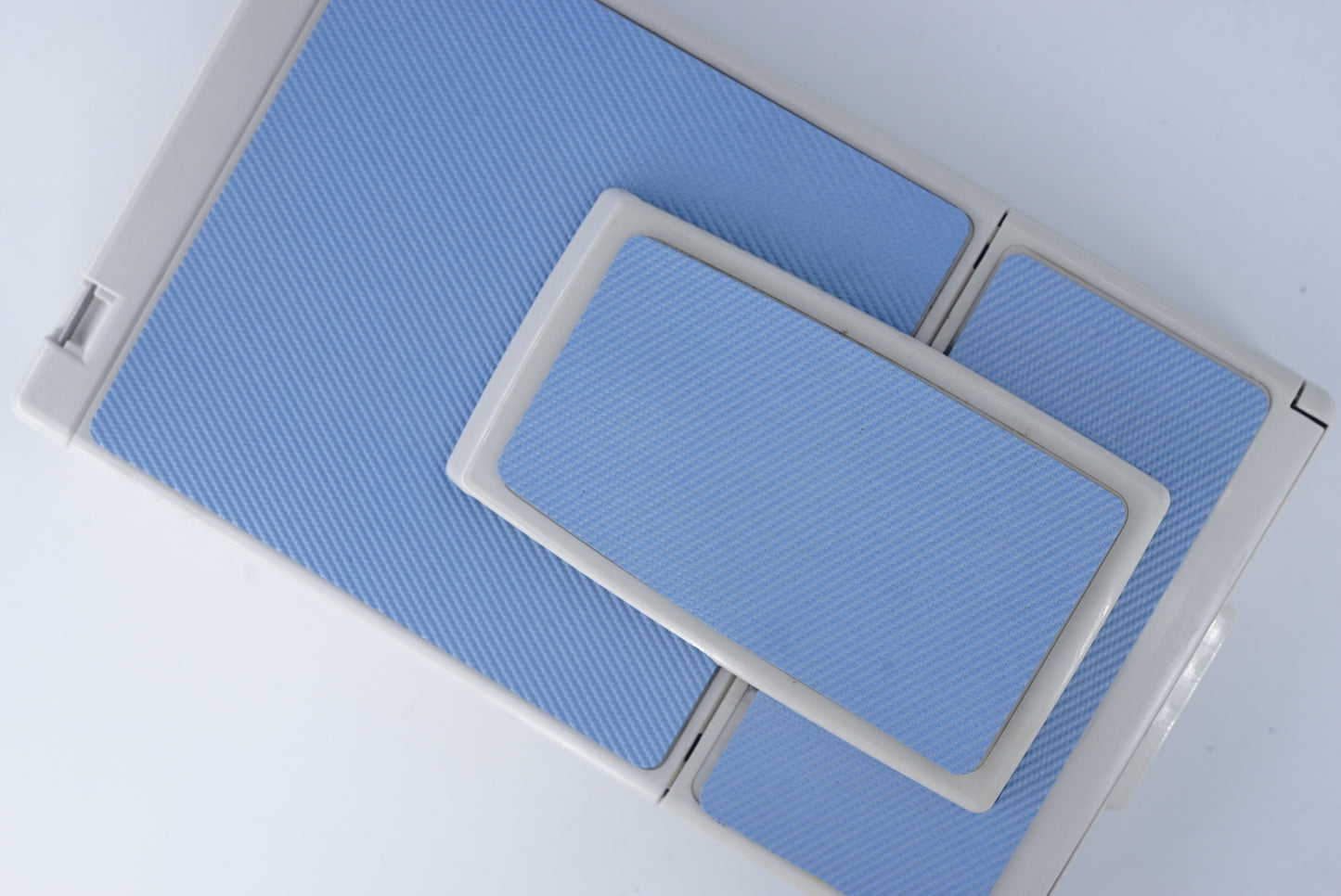 Polaroid sx70/sonar/680/690 camera skin Replacement Cover-Genuine Leather SKY BLUE