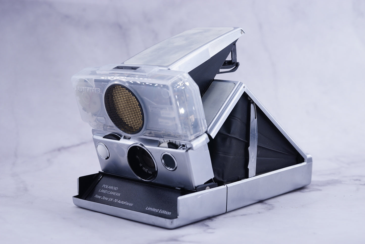Polaroid Camera transparent cover SONAR WHITE MIST translucent