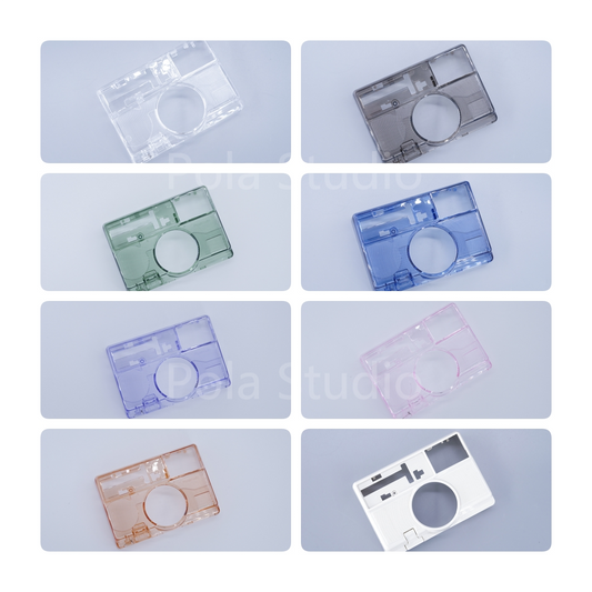 Polaroid transparent cover For 680/690 camera CLEAR FLASH HOUSING*Pola Studio