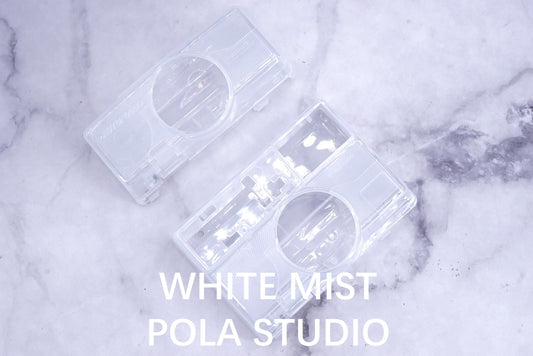Polaroid Camera transparent cover SONAR WHITE MIST translucent