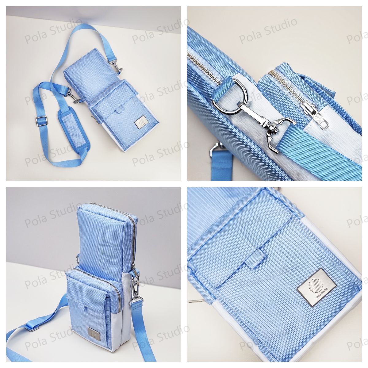 PolaStudio*Polaroid SX70/ALPHA/SONAR/680/690 MINT670 CAMERA BAG COLORFUL