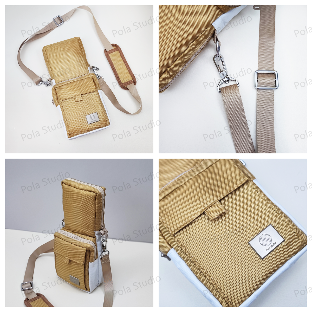 PolaStudio*Polaroid SX70/ALPHA/SONAR/680/690 MINT670 CAMERA BAG COLORFUL