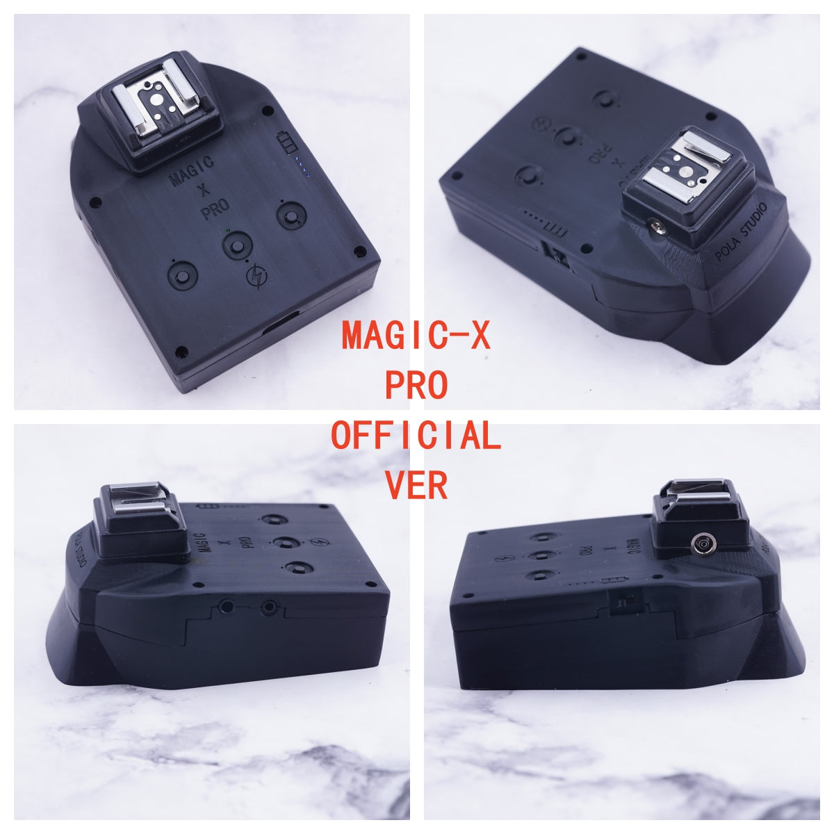 NEW*PRO VER POLAROID BIGSHOT FLASH ADAPTER HOTSHOE-MAGIC-X PRO ACCESSTORY
