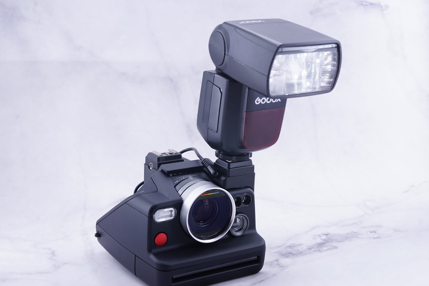 Polaroid i-2 camera double hotshoe flash adapter i2 camera ACCESSTORY