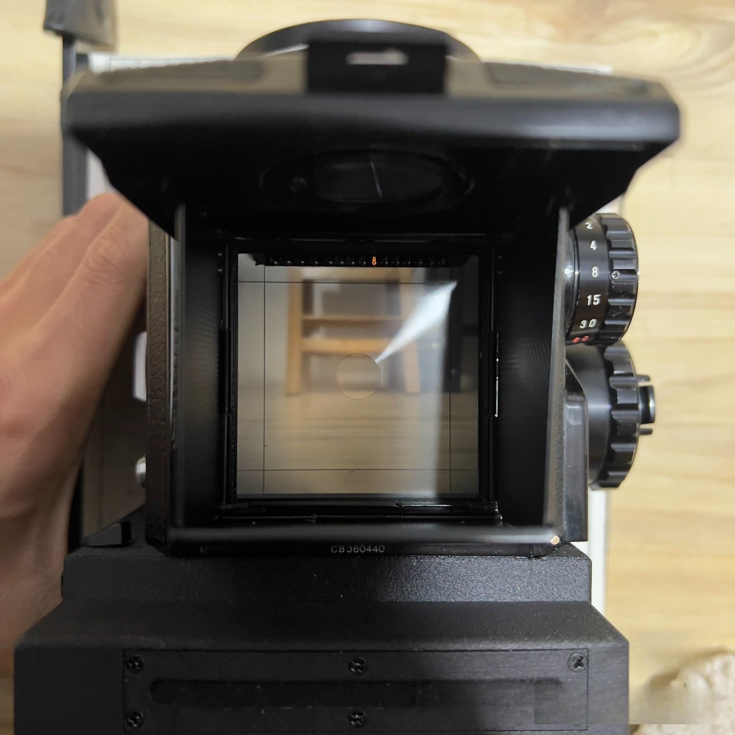 BRONICA EC/ECTL/ECTL2 INSTAX SQUARE BACK FUJIFILM SQ FILM instax back