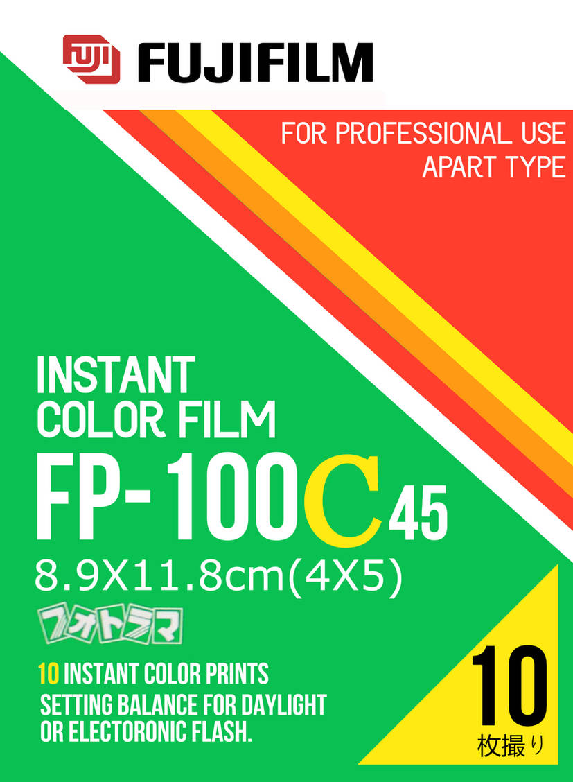 Fuji Fujifilm FP-100C45 instax film 2016-07 – PolaStudio