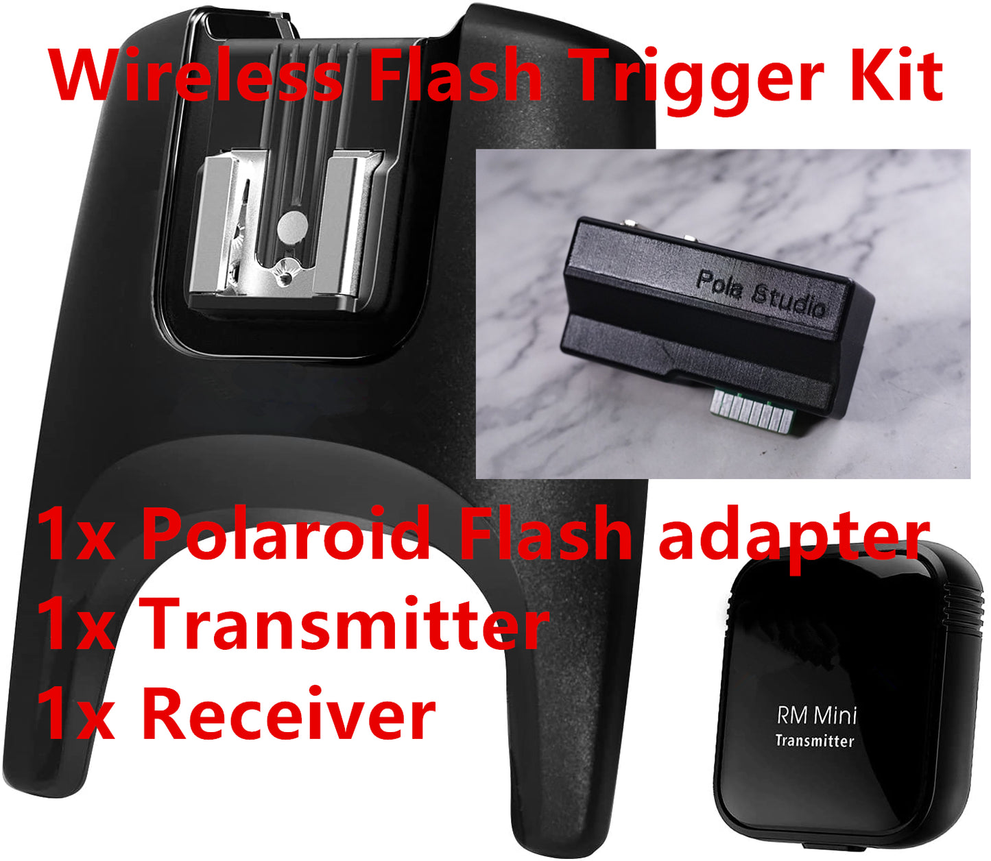 Flash adapters for the Polaroid SX-70、Sonar hot shoe POLAFLASH 4.0 ADAPTER