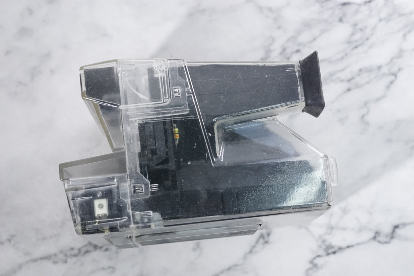 Polaroid transparent camera onestep 600 custom