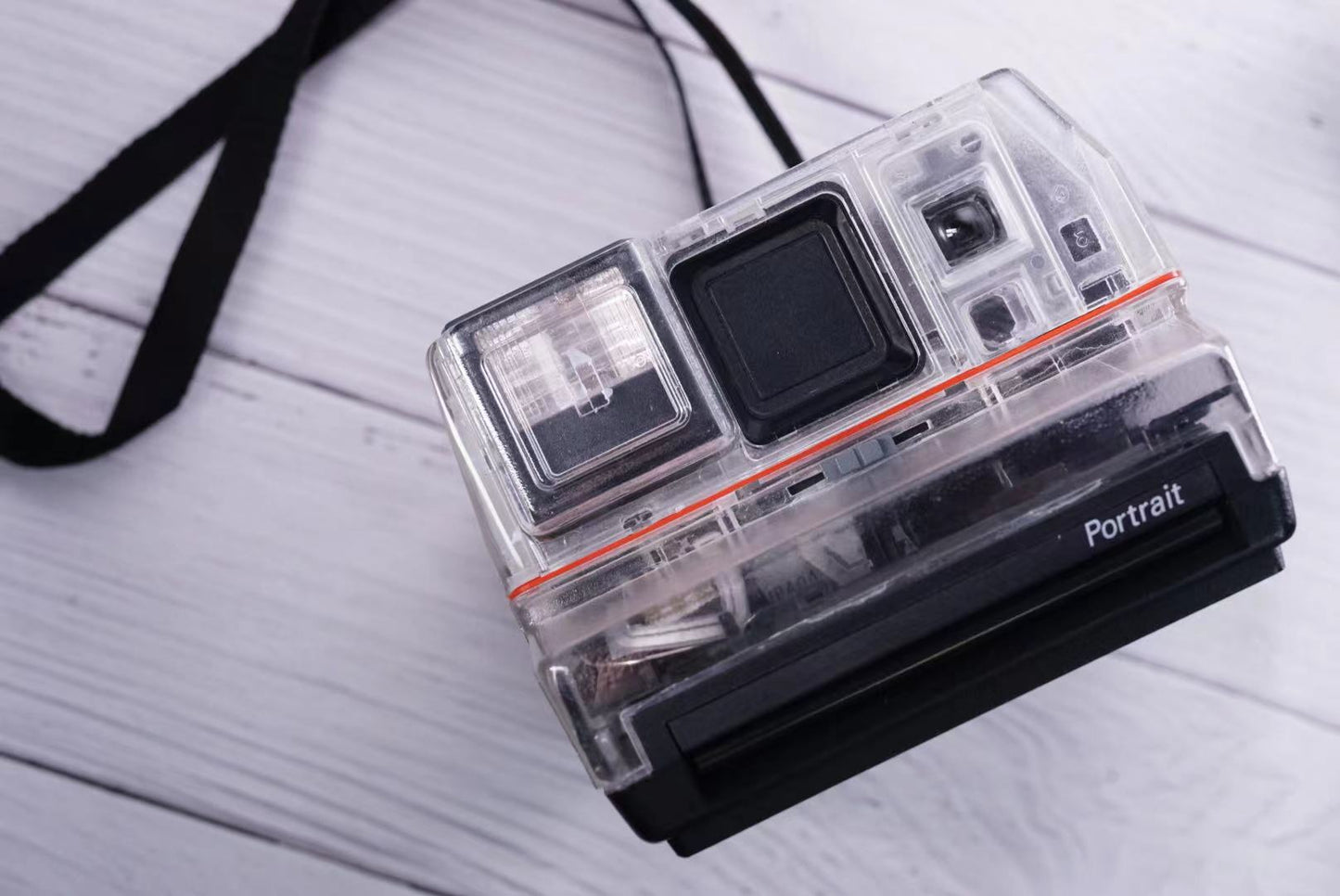Polaroid impulse 600 Transparent edition