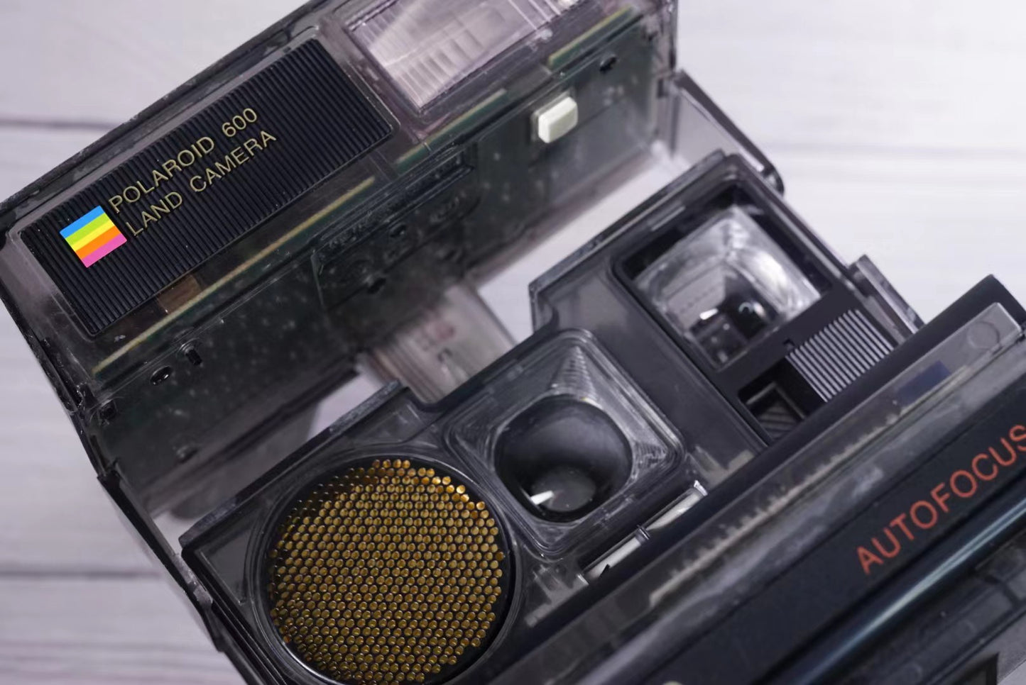 POLAROID SUN660 BLACK-TRANSPARENT VERSION  CAMERA