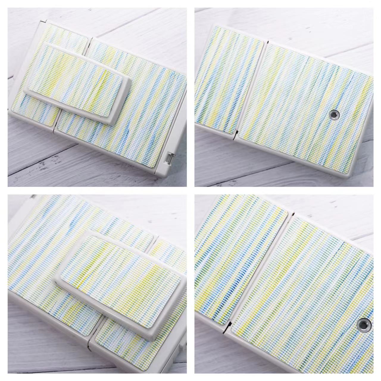 Polaroid Camera skins SX70/SONAR/680/690/ALPHA Cyan stripe