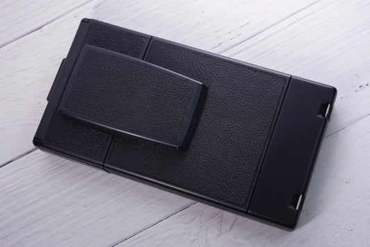 Polaroid Sx70 MODEL 2 BLACK camera WITH  Power kit evo