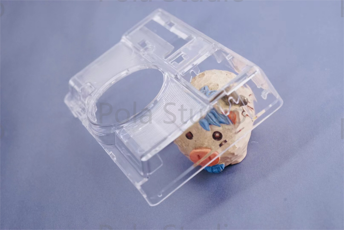 Polaroid transparent cover For 680/690 camera CLEAR FLASH HOUSING*Pola Studio