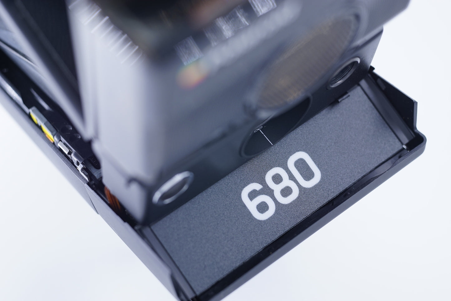 Polaroid SX70/ALPHA/ORIGINAL/SONAR/680/690 FILMDOOR LABLE STICKER