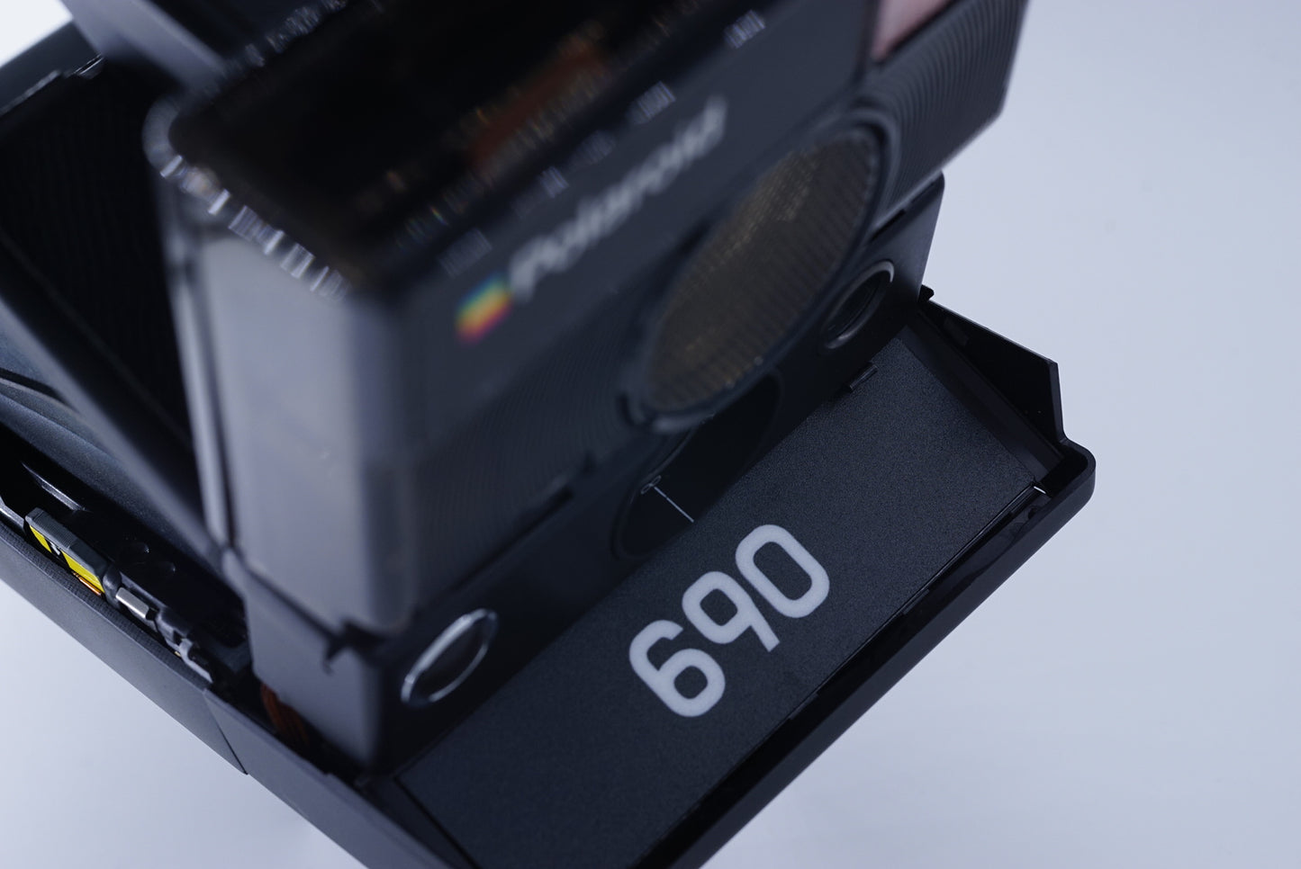 Polaroid SX70/ALPHA/ORIGINAL/SONAR/680/690 FILMDOOR LABLE STICKER