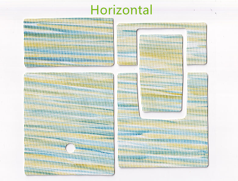 Polaroid Camera skins SX70/SONAR/680/690/ALPHA Cyan stripe