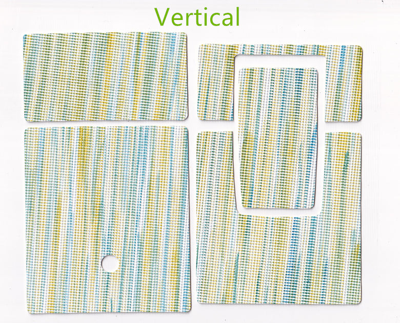 Polaroid Camera skins SX70/SONAR/680/690/ALPHA Cyan stripe