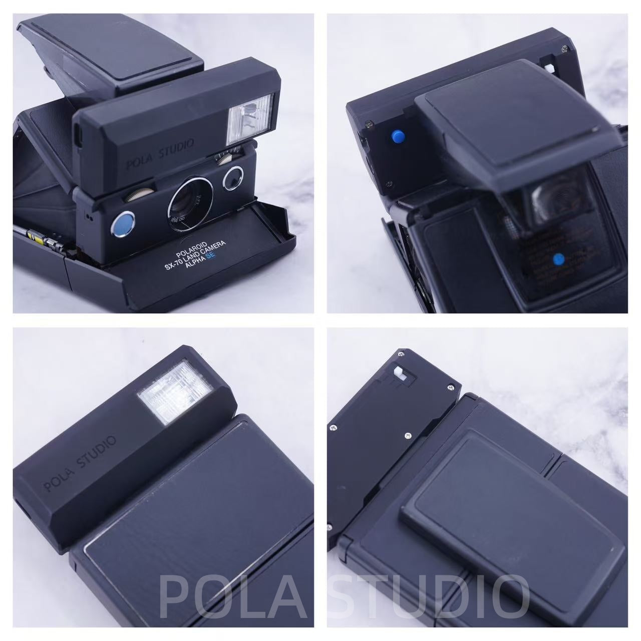 NEW*POLAFLASH POLAROID SX70/ALPHA/SONAR CAMERA FLASH-3.5MM TYPE-C