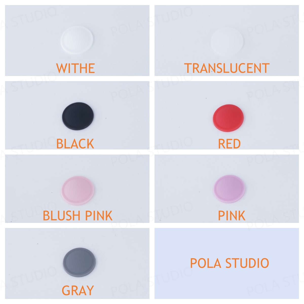 Polaroid SX70/SONAR/680/690 SHUTTER BUTTON COLORS REPLACEMENT BUTTON PINK SERIES