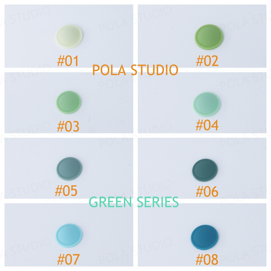 Polaroid SX70/SONAR/680/690 SHUTTER BUTTON COLORS REPLACEMENT BUTTON GREEN SERIES