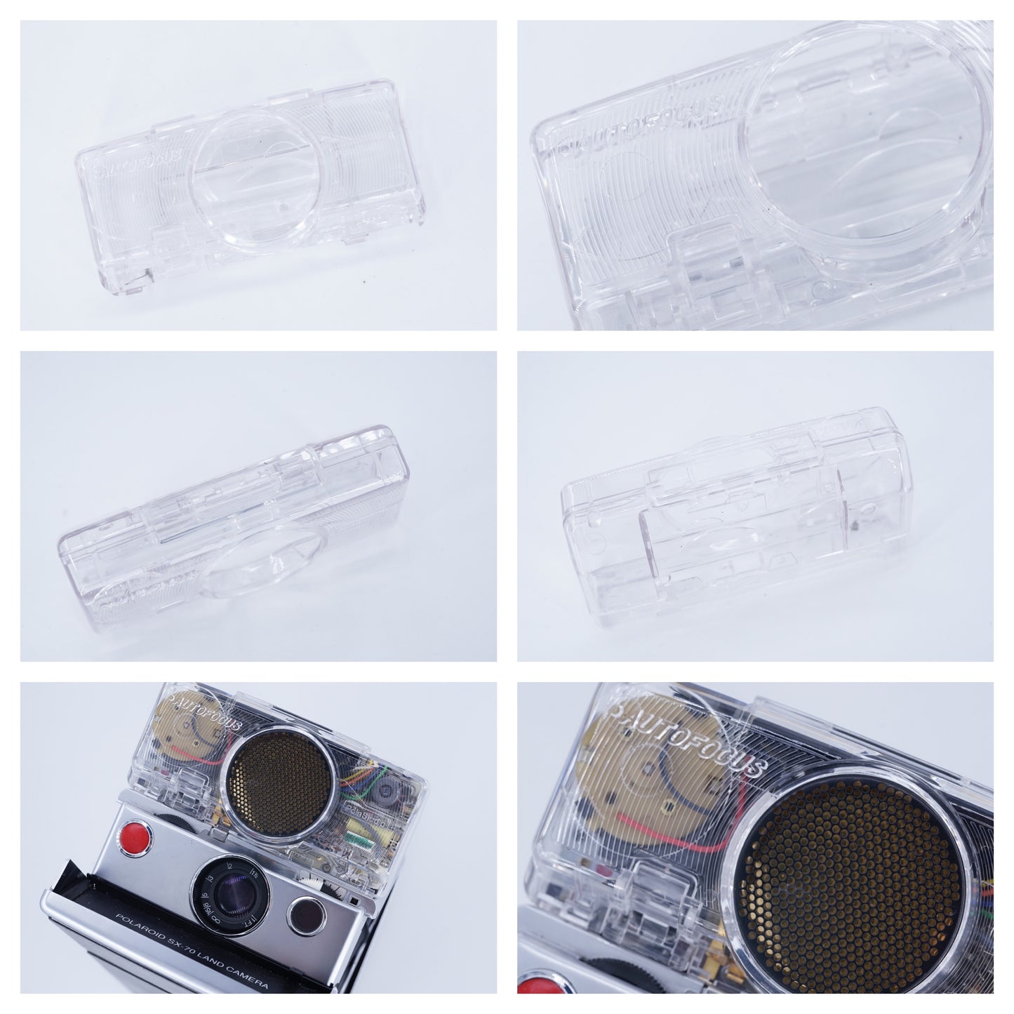 Polaroid Camera transparent cover SONAR COLORFUL