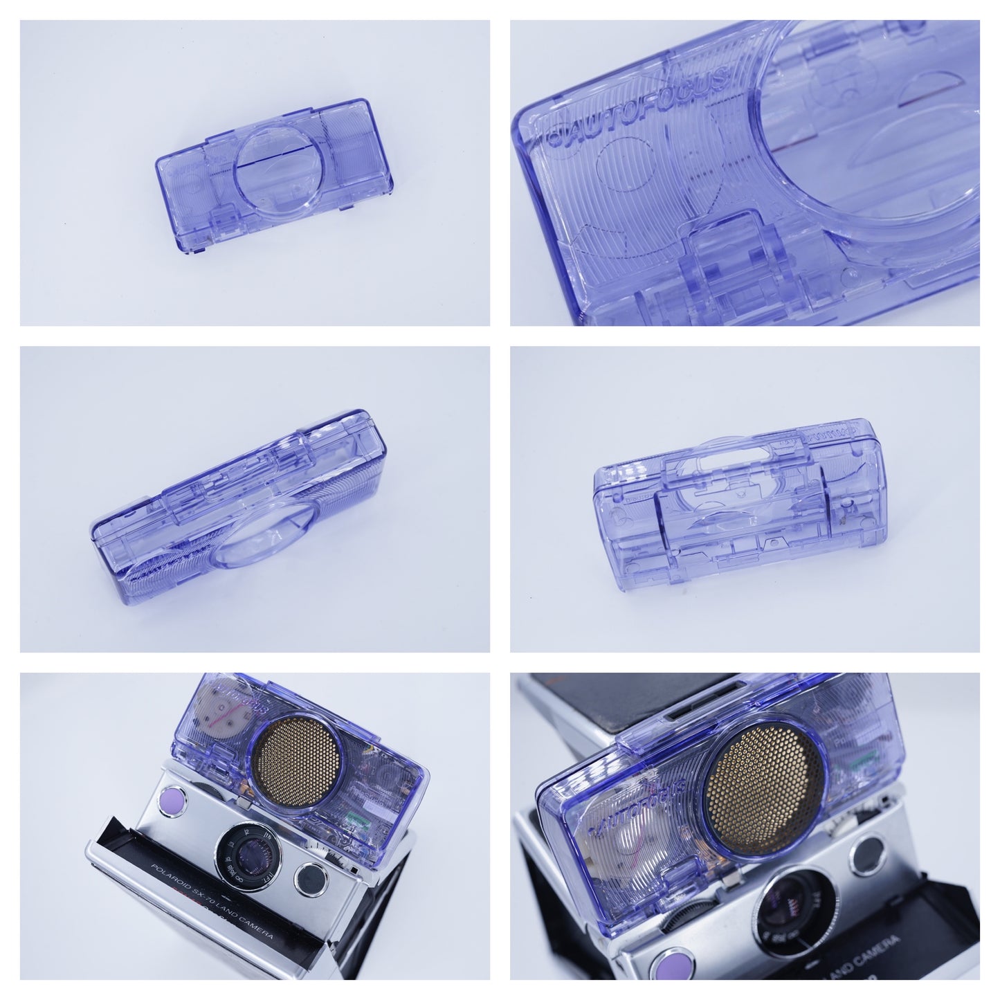 Polaroid Camera transparent cover SONAR COLORFUL