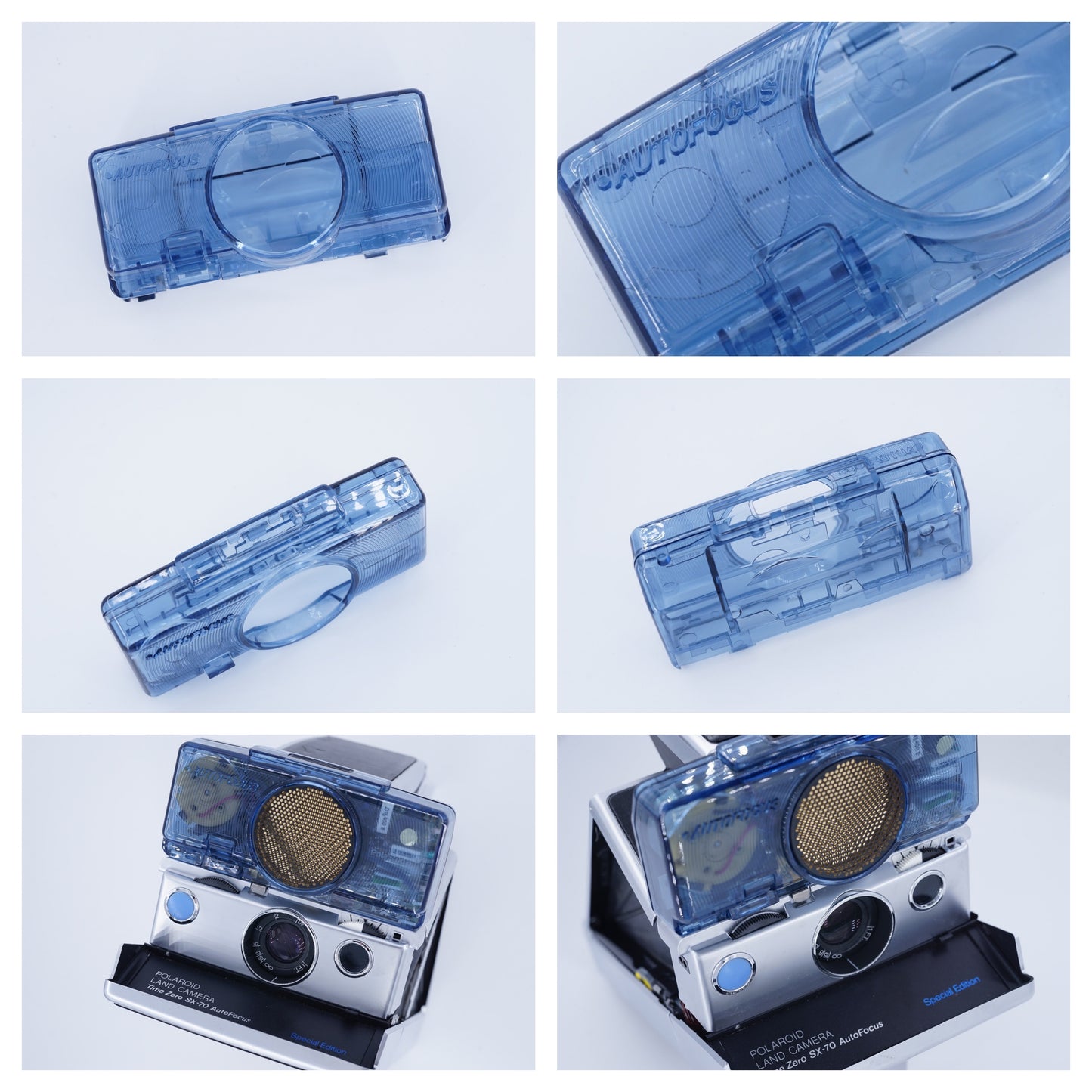 Polaroid Camera transparent cover SONAR COLORFUL