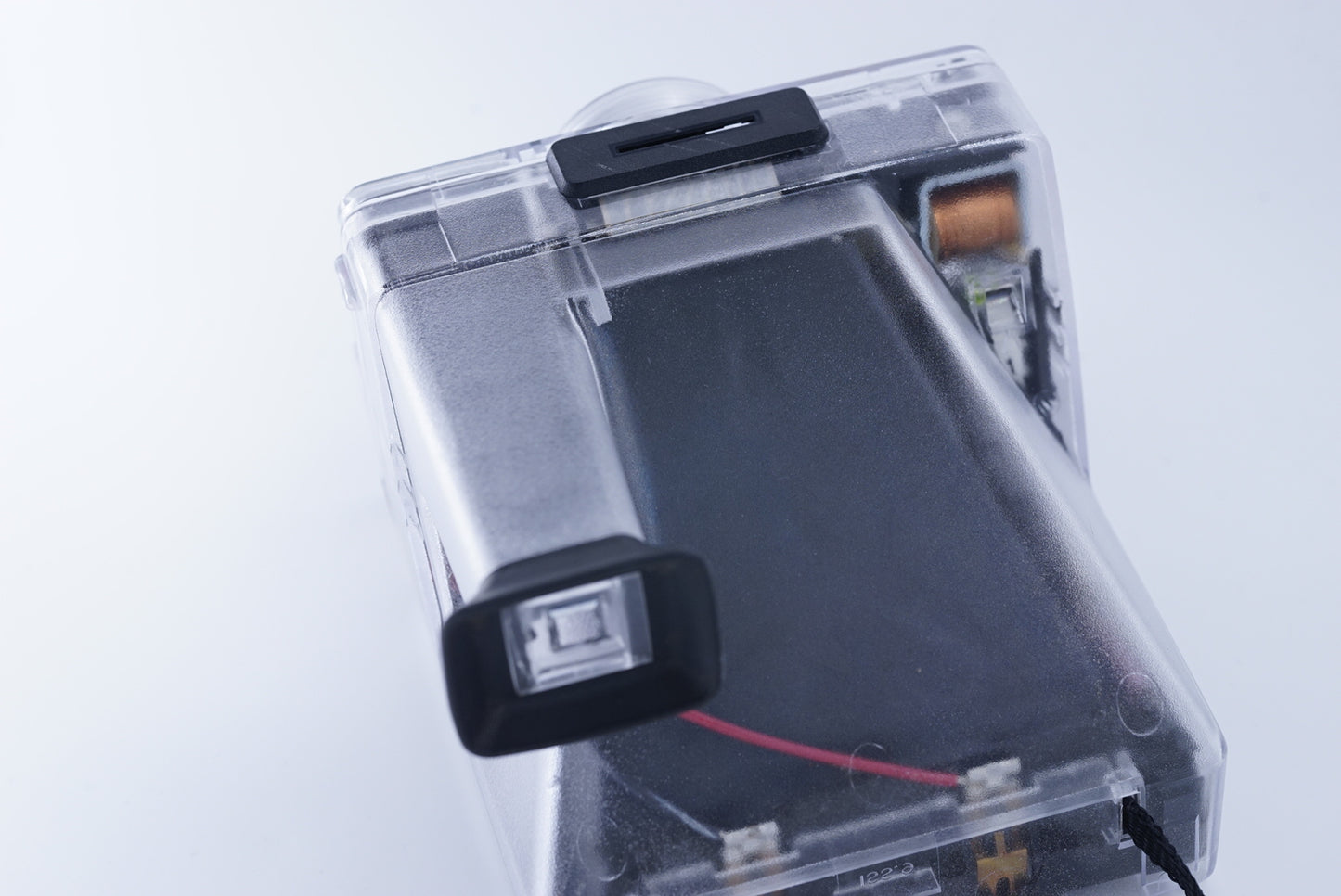 Polaroid SX70 RAINBOW TRANSPARENT CAMERA ONESTEP