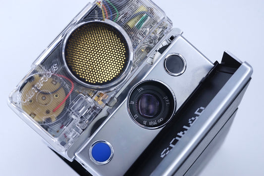 NEW PCB*Polaroid SX 70 Sonar Camera CLEAR HOUSING transparent COVER POWER KIT S
