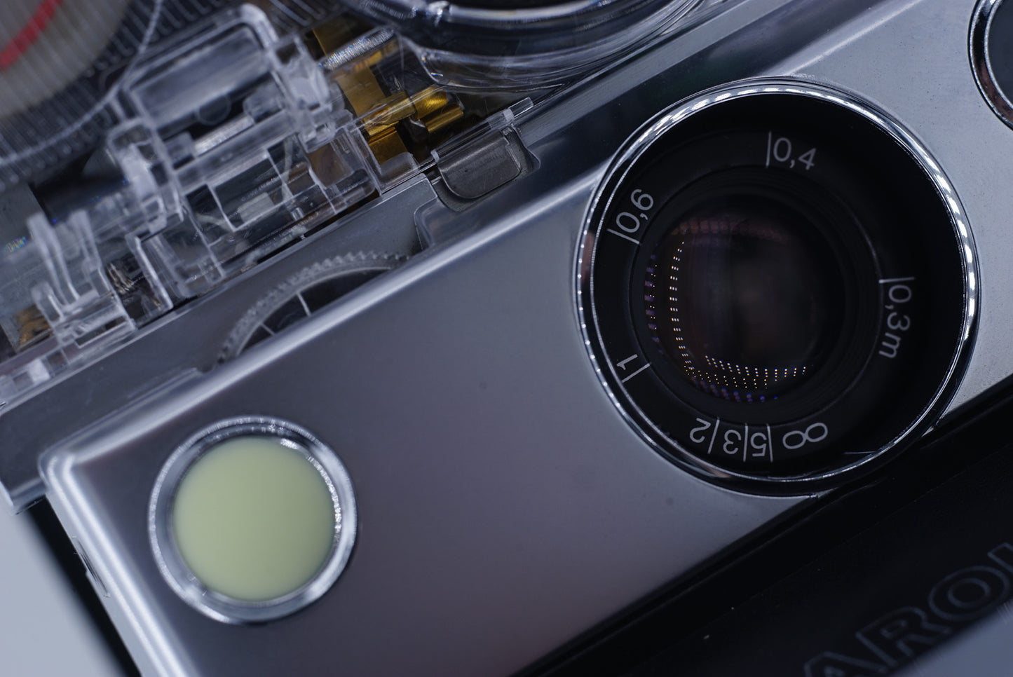Polaroid SLR680 transparent MILKE GREEN SILVER CAMERA POWER KIT S instax camera sx70
