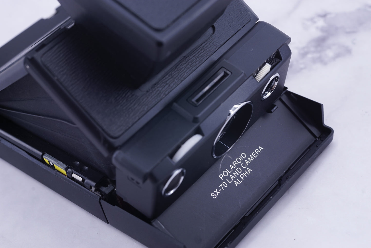 BLACK POLAROID SX70 ALPHA CAMERA EVO-II POWER KIT ITYPE/600  FILM