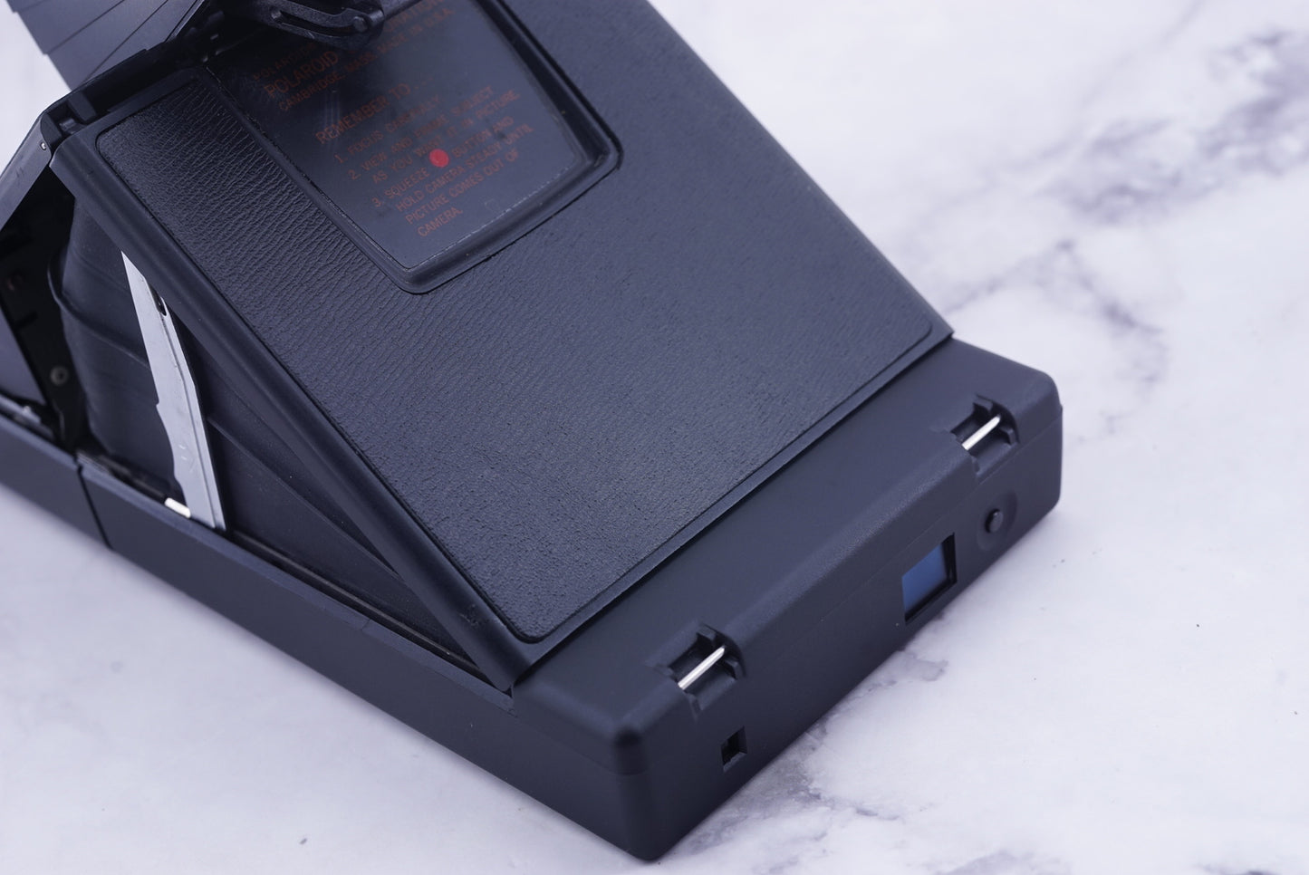 BLACK POLAROID SX70 ALPHA CAMERA EVO-II POWER KIT ITYPE/600  FILM