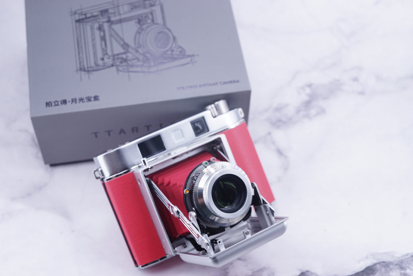 TTArtisan Folding Instant Camera 203T Fujifilm Instax Film Rare Prototype New INSTAX BACK