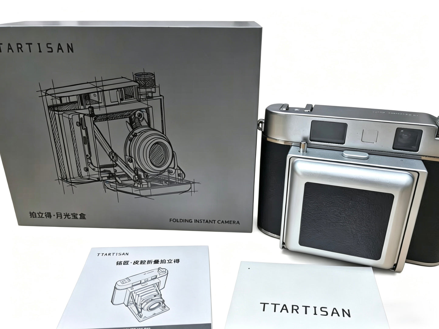 TTArtisan Folding Instant Camera 203T Fujifilm Instax Film Rare Prototype New INSTAX BACK