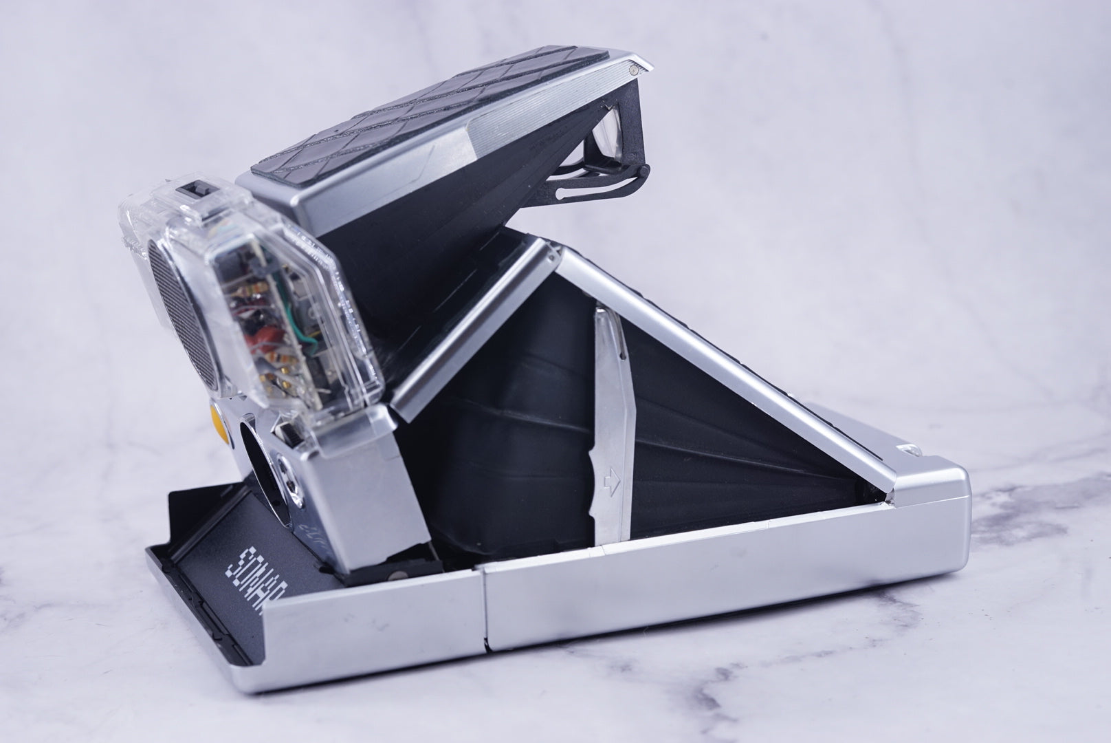 NEW PCB*Polaroid SX 70 Sonar Camera CLEAR HOUSING transparent
