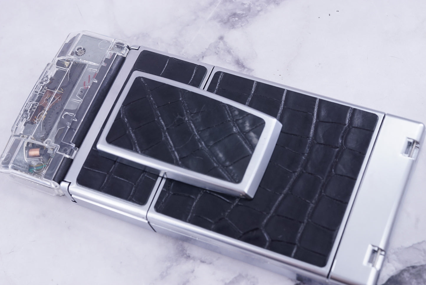 NEW PCB*Polaroid SX 70 Sonar Camera CLEAR HOUSING transparent COVER POWER KIT S& POLA FLASH