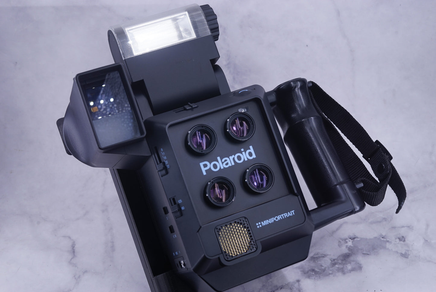 NEW VER 2.0*POLAROID MINIPORTRAIT 203/403 CAMERA INSTAX BACK WIDE FILM BACK