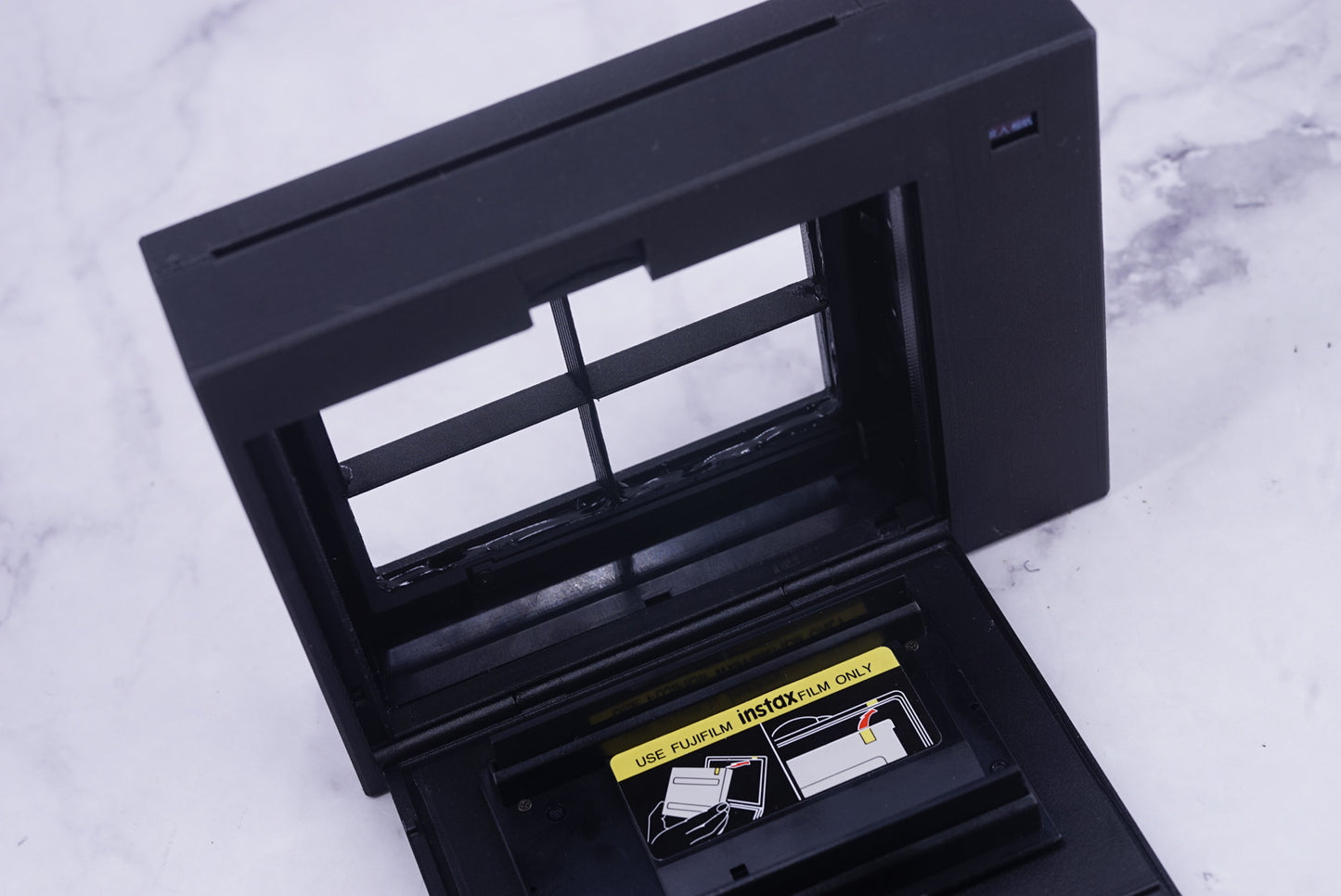 NEW VER 2.0*POLAROID MINIPORTRAIT 203/403 CAMERA INSTAX BACK WIDE FILM BACK