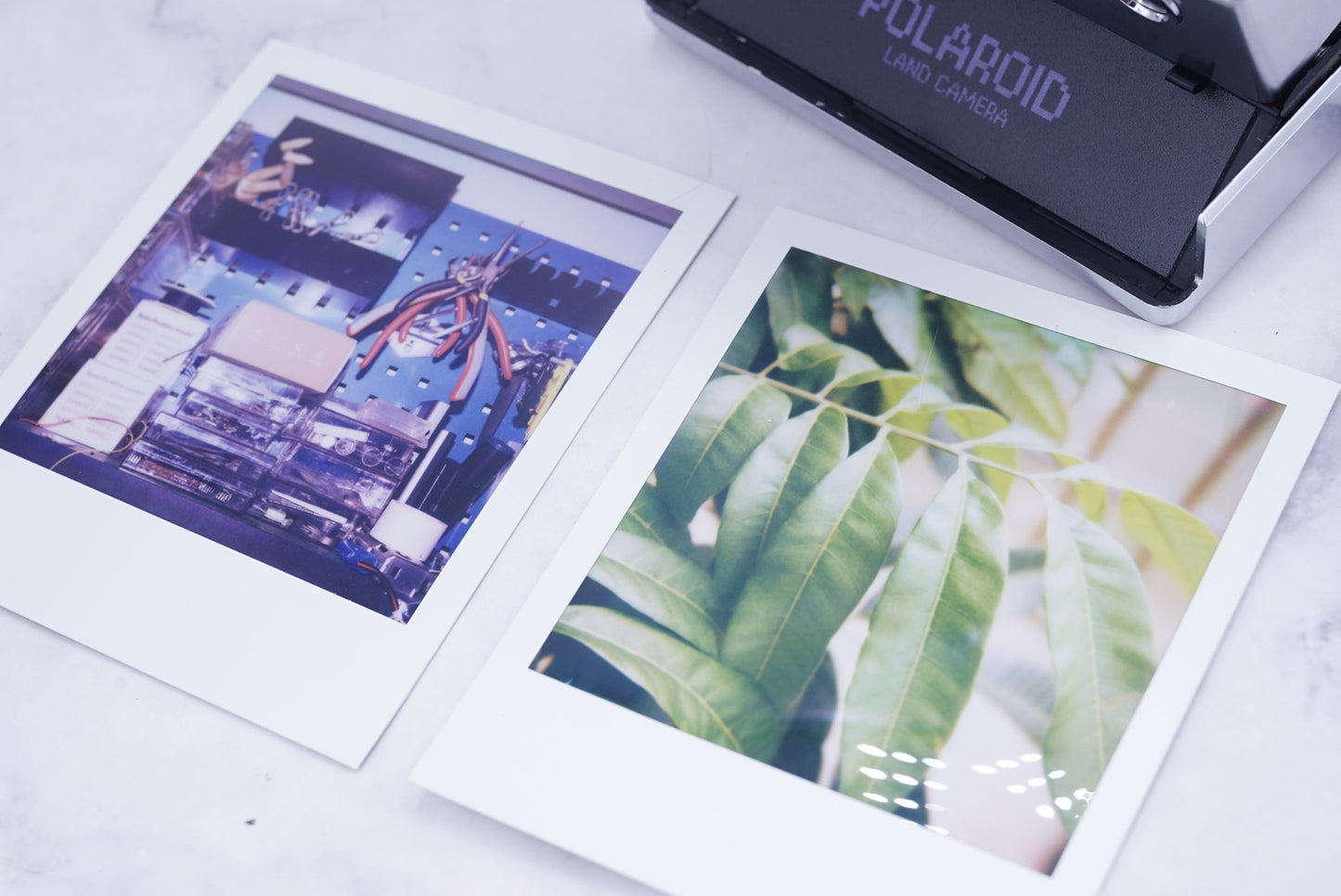NEW PCB*Polaroid SX 70 Sonar Camera Lavender CLEAR HOUSING transparent COVER POWER KIT S& POLA FLASH